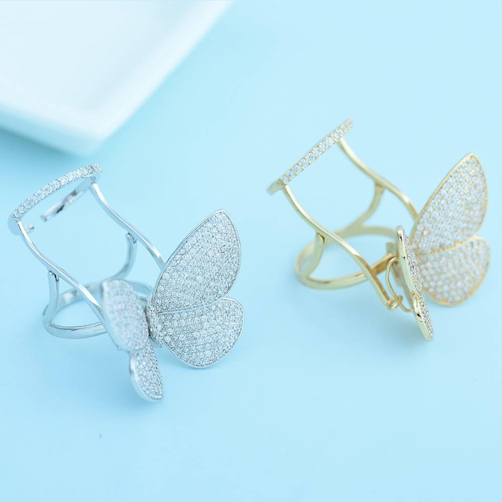 Women's Unique Butterfly Ring